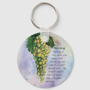 Llavero Tecla de uvas de vino Riesling