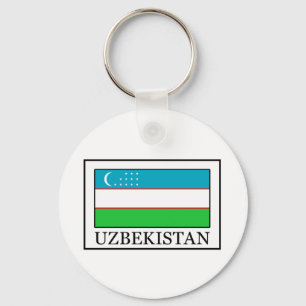 Llavero Tecla de Uzbekistán