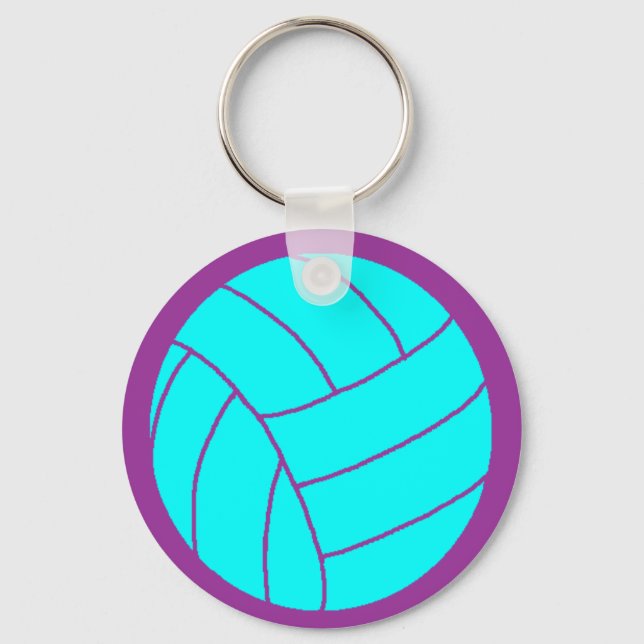 Llavero Tecla de voleibol (Anverso)