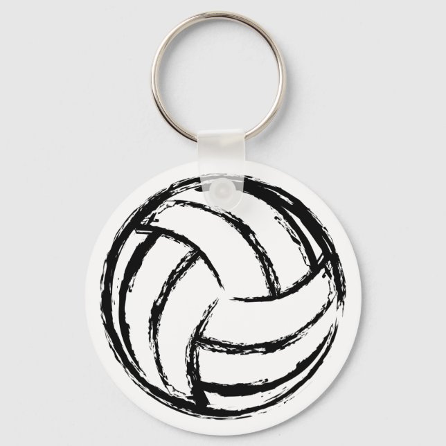 Llavero Tecla de voleibol (Anverso)