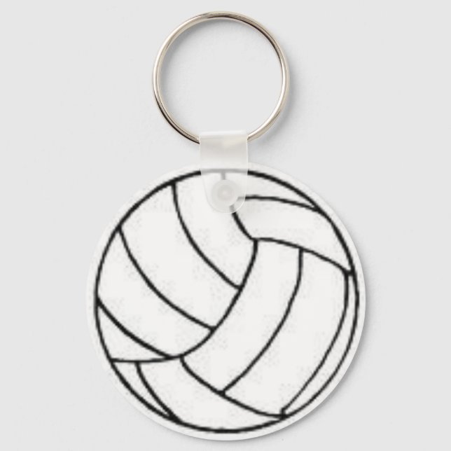 Llavero Tecla de voleibol (Anverso)