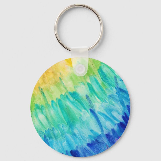 Llavero Tecla del botón arco iris (Anverso)