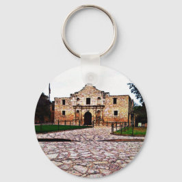 Llavero Tecla del botón básico del Álamo