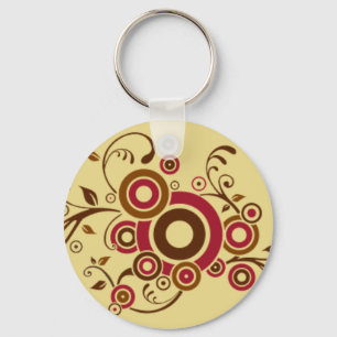 Llavero Tecla del botón de desplazamiento de Ivy