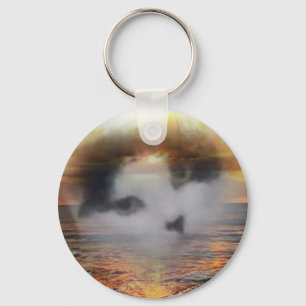 Llavero Tecla del botón de frascos de primos