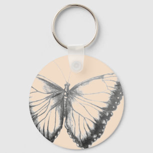 Llavero Tecla del botón de mariposa