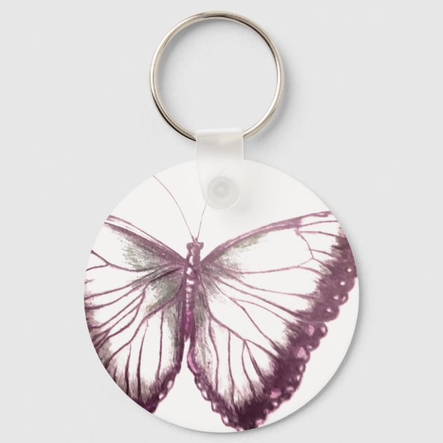 Llavero Tecla del botón de mariposa (Anverso)