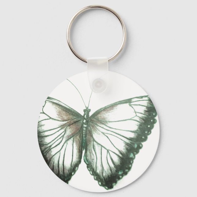 Llavero Tecla del botón de mariposa (Anverso)