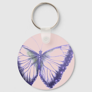Llavero Tecla del botón de mariposa
