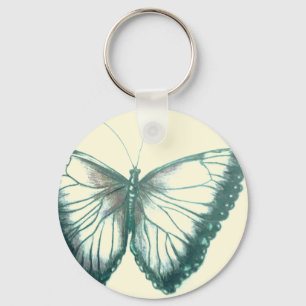 Llavero Tecla del botón de mariposa