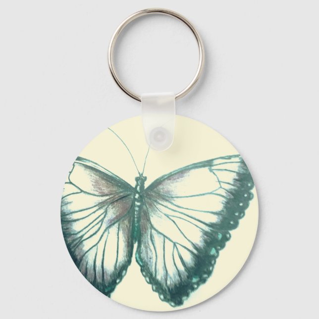 Llavero Tecla del botón de mariposa (Anverso)