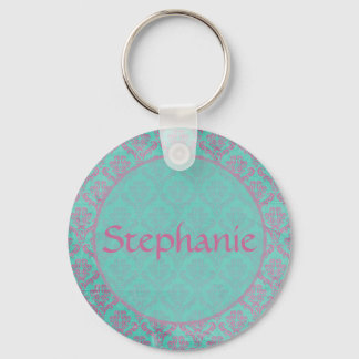 Llavero Tecla del botón Nombre del Personalizable de Damas