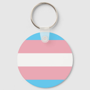 Llavero Tecla del botón Trans Flag