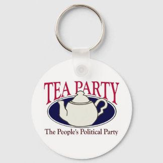 Llavero Tecla del Día de Impuestos del Fiesta del Tea