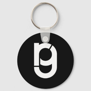 Llavero Tecla del logotipo RG