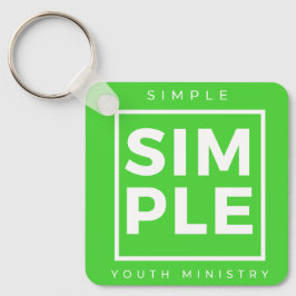 Llavero Tecla del Ministerio de la Juventud Simple