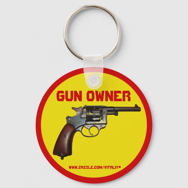 Llavero Tecla del propietario de la pistola de Guay (Anverso)