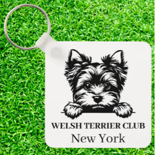 Llavero Tecla del tema del club de Personalizado de Welsh