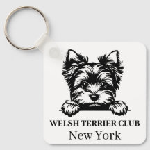 Tecla del tema del club de Personalizado de Welsh 