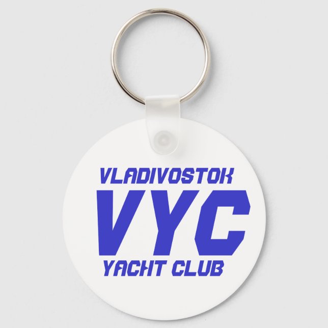 Llavero Tecla del Vladivostok Yacht Club (Anverso)