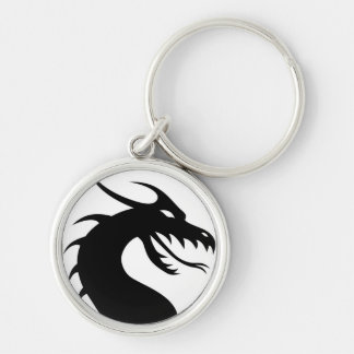 Llavero Tecla Dragon Silhouette