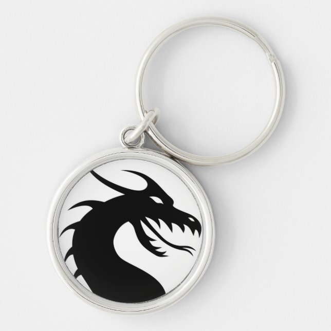 Llavero Tecla Dragon Silhouette (Frente)