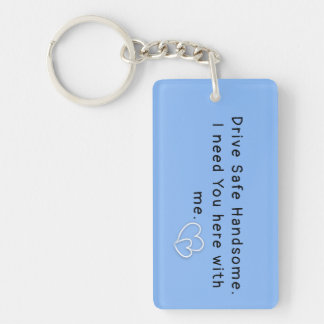 Llavero Tecla Drive Safe Sky Blue