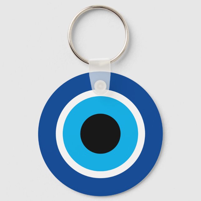 Llavero Tecla Evil Eye - Blue Mati (Anverso)