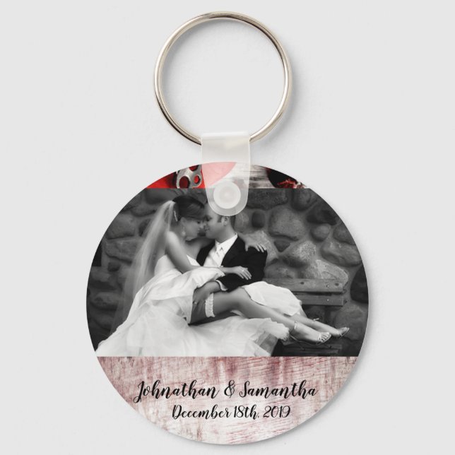 Llavero Tecla fotográfica personalizada Cadena de país Cla (Anverso)