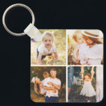 Llavero Tecla fotográfica personalizada de la cuadrícula d<br><div class="desc">Mantén tus llaves seguras y espectaculares con un keychain personalizado. Diseñado por Berry Berry Sweet,  Modern Stationery y personalizadas Gifts. Visite nuestro sitio web en www.berryberrysweet.com para ver nuestras líneas de productos completas.</div>