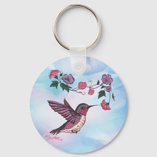 Llavero Tecla Hummingbird (Anverso)