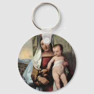 Llavero Tecla Madonna y Child