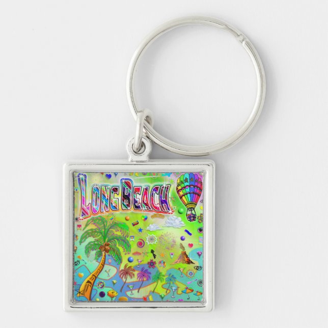 Llavero Tecla Melody Timeless de Long Beach (Frente)