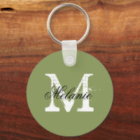 Tecla monográfica personalizada de personalizado v