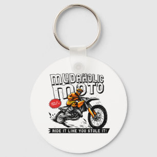 Llavero Tecla Motocross Moto Dirt Moto Dirt Bike Motocross