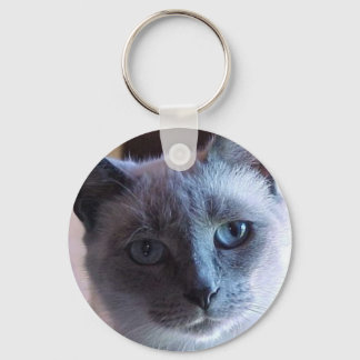 Llavero Tecla para gatos siameses