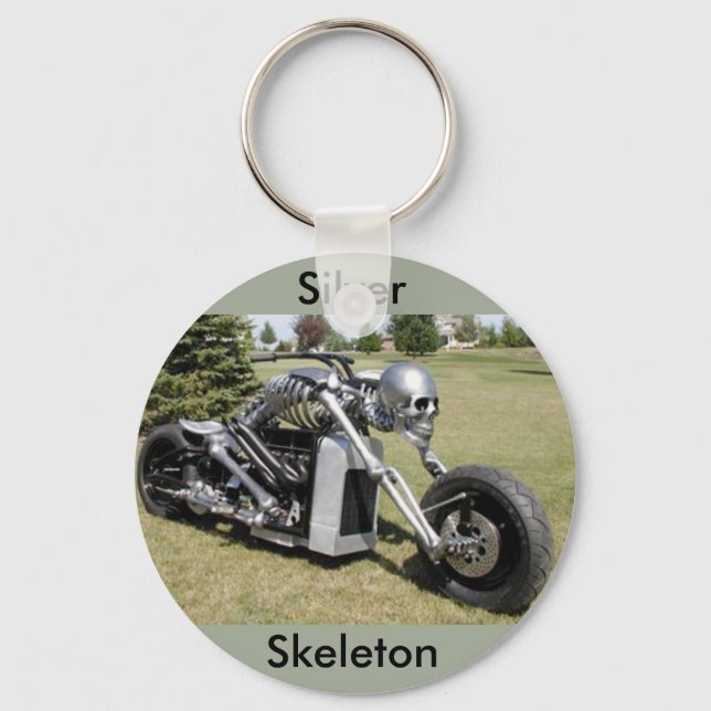 Llavero Tecla para motocicletas Skeleton (Anverso)