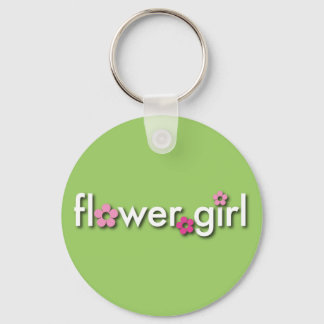 Llavero Tecla para niñas de flores