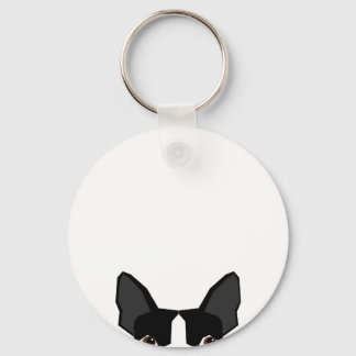 Llavero Tecla para perros Boston Terrier