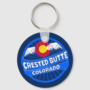 Llavero Tecla para ráfagas de montaña de Crested Butte Col