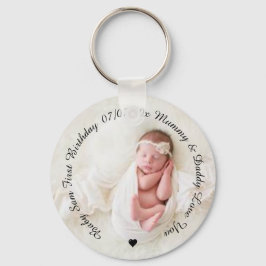 Llavero Tecla para regalo de Baby Photo