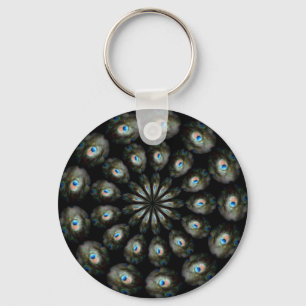 Llavero Tecla Peacock Eye