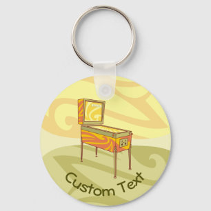 Llavero Tecla Pinball Machine Keychain