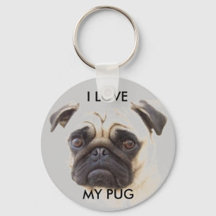 Llavero Tecla Pug