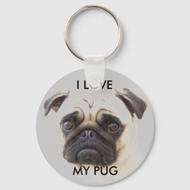 Llavero Tecla Pug (Anverso)