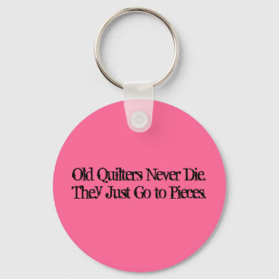 Llavero Tecla Quilters antigua