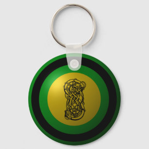 Llavero Tecla redonda de Escudo Loki