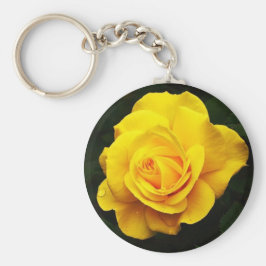 Llavero Tecla rosa amarilla