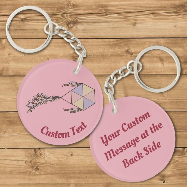Llavero Tecla rosa del icono de Kite (Subido por el creador)
