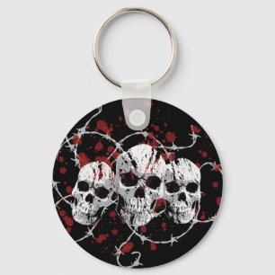 Llavero Tecla Skulls con barras